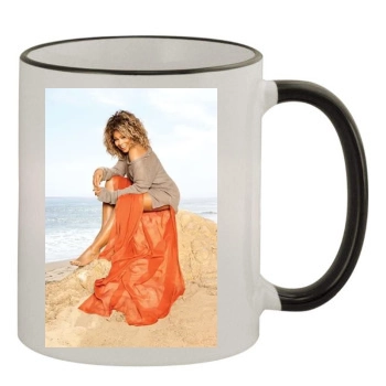 Tina Turner 11oz Colored Rim & Handle Mug