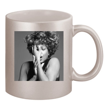 Tina Turner 11oz Metallic Silver Mug