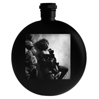 Tina Turner Round Flask