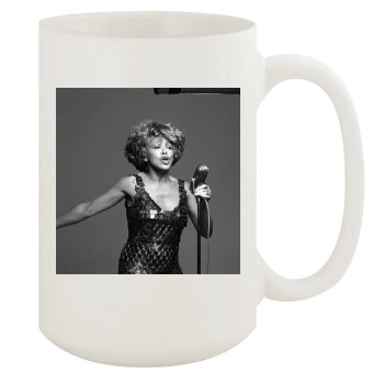 Tina Turner 15oz White Mug