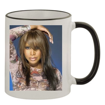 Toni Braxton 11oz Colored Rim & Handle Mug