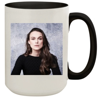 Keira Knightley 15oz Colored Inner & Handle Mug