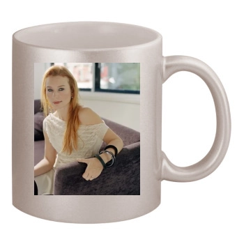 Tori Amos 11oz Metallic Silver Mug