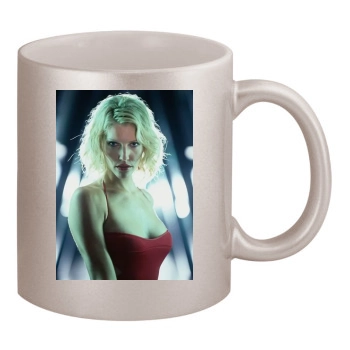 Tricia Helfer 11oz Metallic Silver Mug