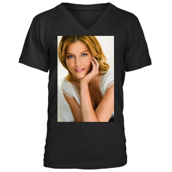 Tricia Helfer Men's V-Neck T-Shirt