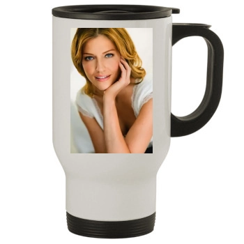 Tricia Helfer Stainless Steel Travel Mug