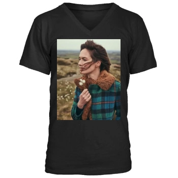 Lena Headey Men's V-Neck T-Shirt