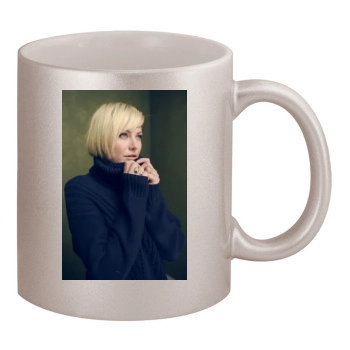 Malin Akerman 11oz Metallic Silver Mug