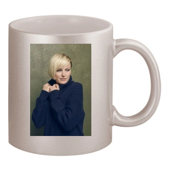 Malin Akerman 11oz Metallic Silver Mug