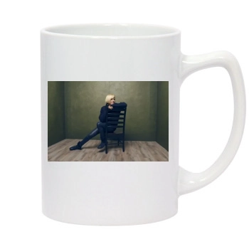 Malin Akerman 14oz White Statesman Mug