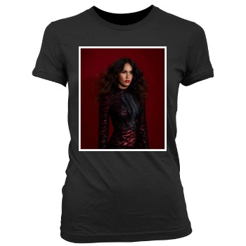 Megan Fox Women's Junior Cut Crewneck T-Shirt