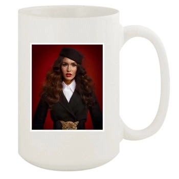 Megan Fox 15oz White Mug