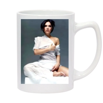 Victoria Beckham 14oz White Statesman Mug