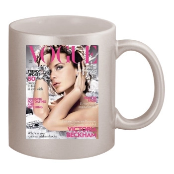 Victoria Beckham 11oz Metallic Silver Mug