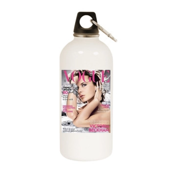 Victoria Beckham White Water Bottle With Carabiner