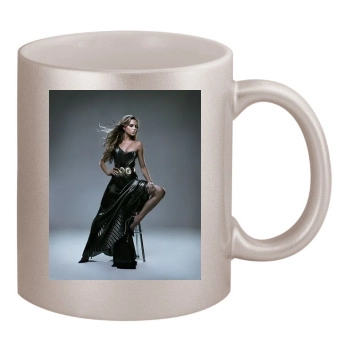 Victoria Beckham 11oz Metallic Silver Mug