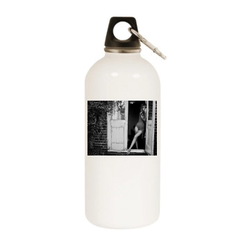 Victoria Beckham White Water Bottle With Carabiner