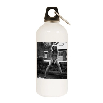 Victoria Beckham White Water Bottle With Carabiner