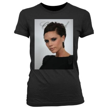 Victoria Beckham Women's Junior Cut Crewneck T-Shirt