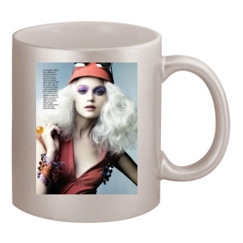 Vogue 11oz Metallic Silver Mug