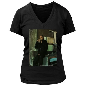 Wentworth Miller Women's Deep V-Neck TShirt