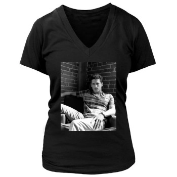 Wentworth Miller Women's Deep V-Neck TShirt