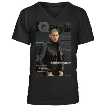 Wentworth Miller Men's V-Neck T-Shirt