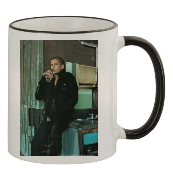 Wentworth Miller 11oz Colored Rim & Handle Mug