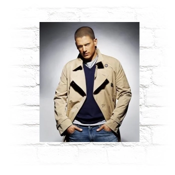 Wentworth Miller Metal Wall Art