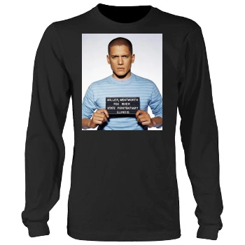 Wentworth Miller Men's Heavy Long Sleeve TShirt