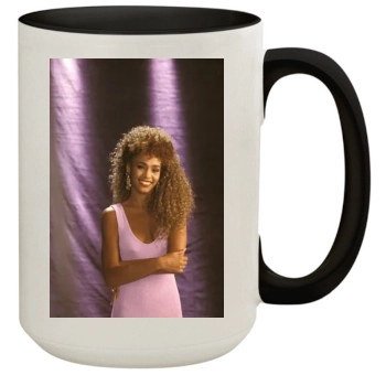 Whitney Houston 15oz Colored Inner & Handle Mug