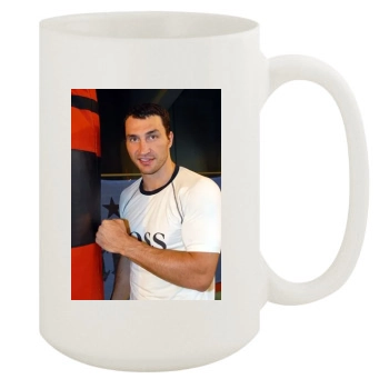 Wladimir Klitschko 15oz White Mug