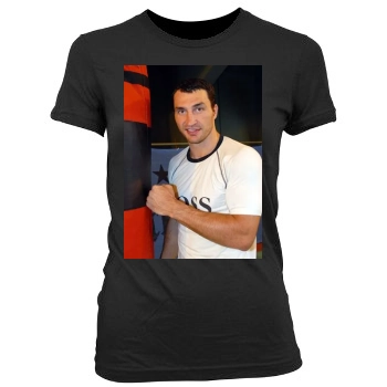Wladimir Klitschko Women's Junior Cut Crewneck T-Shirt