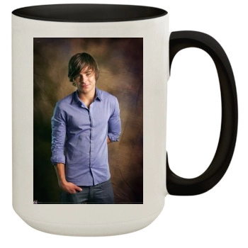 Zac Efron 15oz Colored Inner & Handle Mug