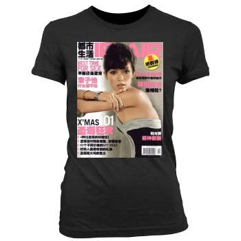 Ziyi Zhang Women's Junior Cut Crewneck T-Shirt
