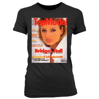 Bridget Hall Women's Junior Cut Crewneck T-Shirt