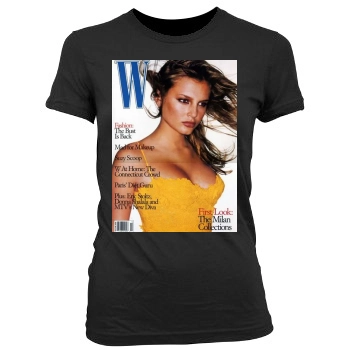 Bridget Hall Women's Junior Cut Crewneck T-Shirt