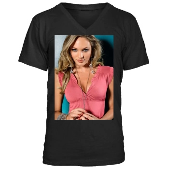 Candice Swanepoel Men's V-Neck T-Shirt