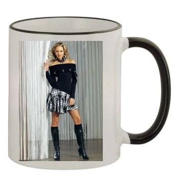 Candice Swanepoel 11oz Colored Rim & Handle Mug