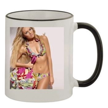 Candice Swanepoel 11oz Colored Rim & Handle Mug