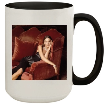 Carla Bruni 15oz Colored Inner & Handle Mug