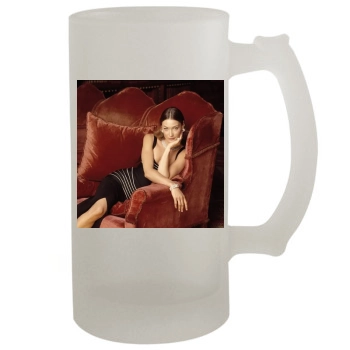 Carla Bruni 16oz Frosted Beer Stein