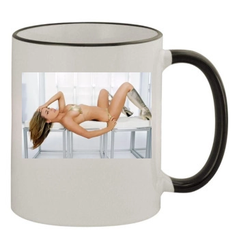 Carmen Electra 11oz Colored Rim & Handle Mug