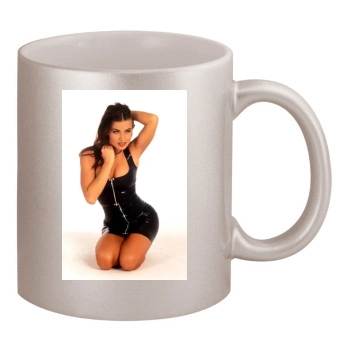 Carmen Electra 11oz Metallic Silver Mug