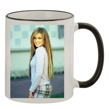 Carmen Electra 11oz Colored Rim & Handle Mug