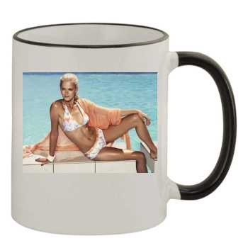 Carmen Kass 11oz Colored Rim & Handle Mug