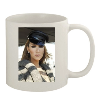 Celine Dion 11oz White Mug