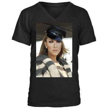 Celine Dion Men's V-Neck T-Shirt