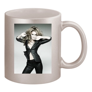 Celine Dion 11oz Metallic Silver Mug