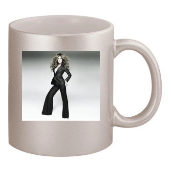 Celine Dion 11oz Metallic Silver Mug